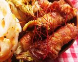 お弁当★やみつき豚バラ春キャベツ★韓国風作り方6写真