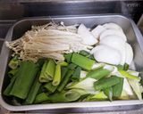 鶏すき　岩津ねぎ入り作り方1写真