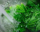 エビマヨ（茸とほうれん草入）作り方3写真