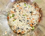豆腐の鶏ひき肉入り♡油揚げの巾着煮♡作り方15写真
