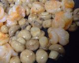 エビマヨ（茸とほうれん草入）作り方27写真