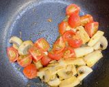 さばとキノコの生パスタ作り方3写真