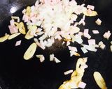 サクサクパン粉のチーズクランチパスタ作り方3写真