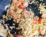 サクサクパン粉のチーズクランチパスタ作り方7写真