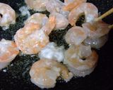 エビマヨ（茸とほうれん草入）作り方25写真
