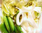 ホタルイカと春野菜のパスタ作り方1写真