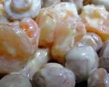 エビマヨ（茸とほうれん草入）作り方30写真