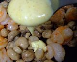 エビマヨ（茸とほうれん草入）作り方29写真