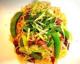 ホタルイカと春野菜のパスタ作り方7写真