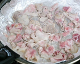 豚と筍とスナップえんどうのオイスター炒め作り方6写真
