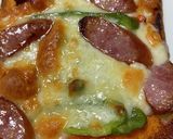 6枚切り食パンで簡単ピザトースト♪作り方5写真