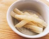 春の味覚♬ウドの酢味噌和えときんぴら作り方10写真