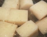 花蓮根と花型人参の七福うま煮です。作り方1写真