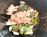 離乳食 炊飯器でストック2種類作り方2写真