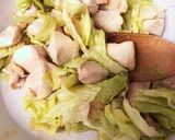 鶏胸肉1枚とキャベツのうま塩レモン炒め作り方6写真
