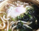 5分で♪♪フキ煮込みうどん作り方4写真