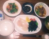 シンプルな基本の味(^q^)真鯛✨の潮汁作り方5写真