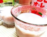 豆乳いちごオ・レ作り方3写真