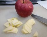 素朴な味わいとバニラの香りのりんごジャム作り方1写真