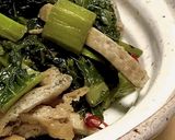生の高菜と鶏肉の炒め煮作り方6写真