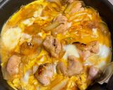 ワンポイントで香ばしい親子丼作り方3写真