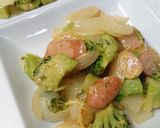 ブロッコリーのチーズカレー炒め作り方3写真