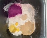 紫さつま芋の味噌餡パン！可愛いプチパン♪作り方1写真