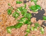 片手で肉みそ　チャーハン編♪作り方3写真