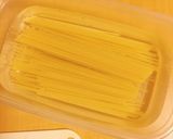 秘伝のタレで焼きそば風パスタ作り方1写真