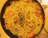 秘伝のタレで焼きそば風パスタ作り方9写真