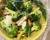 胸肉ブロッコリー味噌ラーメン味青椒肉絲風作り方14写真