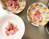 和風パスタ味豚こま大根青椒肉絲風作り方2写真