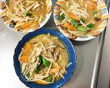 豆腐バーグ入り味噌カレー炒め味ドーム蒸作り方22写真