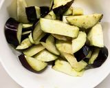 レンジ豚こまピリ辛オイスター麻婆豆腐茄子作り方5写真