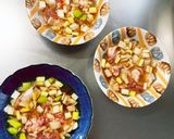 レンジ豚こまピリ辛オイスター麻婆豆腐茄子作り方10写真