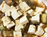 レンジ豚こまピリ辛オイスター麻婆豆腐茄子作り方17写真