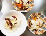根菜マヨポンドレッシング炒め温野菜サラダ作り方5写真
