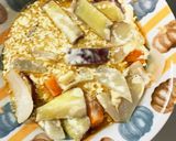 根菜マヨポンドレッシング炒め温野菜サラダ作り方10写真