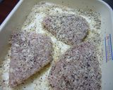 カジキマグロのパン粉焼き♪～シソ風味～作り方3写真
