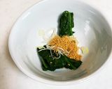 長ねぎとほうれん草のコンソメスープ作り方5写真