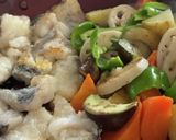 簡単♪鱈と野菜の黒酢あん作り方6写真