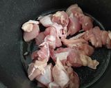 新玉ねぎと鶏もも肉の煮物作り方6写真