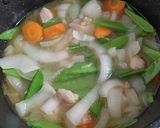 新玉ねぎと鶏もも肉の煮物作り方10写真
