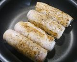 簡単!ちくわチーズ肉巻きパイ作り方3写真
