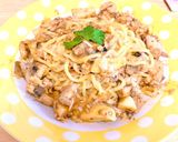 さばとキノコの生パスタ作り方5写真