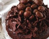 ヴィーガンのイースターチョコレートケーキ作り方15写真