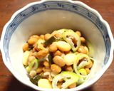 ポリポリ青大豆の黒千石納豆和え「共和え」作り方3写真