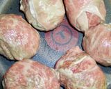 男のロマン！がっつきたい牛肉巻きおにぎり作り方10写真