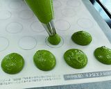 抹茶とほうじ茶のマカロン作り方12写真