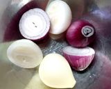新玉葱の芯の部分の丸い天ぷら作り方2写真